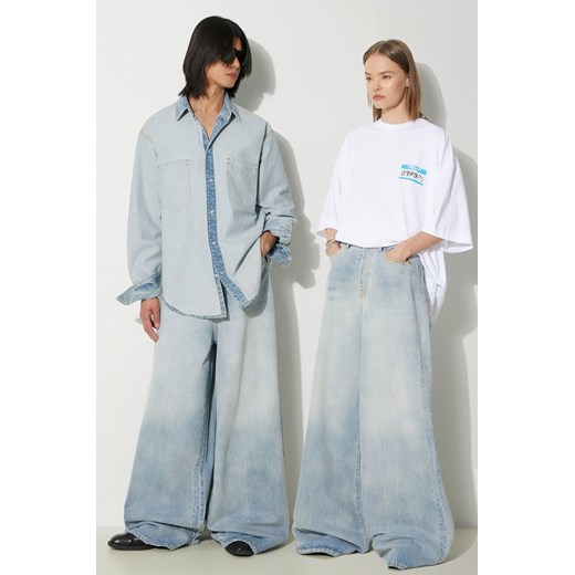VETEMENTS jeansy Big Shape Jeans UE64PA140N ze sklepu PRM w kategorii Jeansy damskie - zdjęcie 173605337