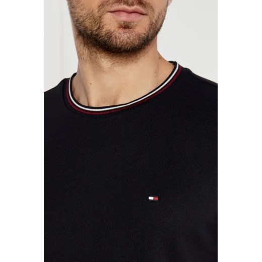 Czarny t-shirt męski Tommy Hilfiger