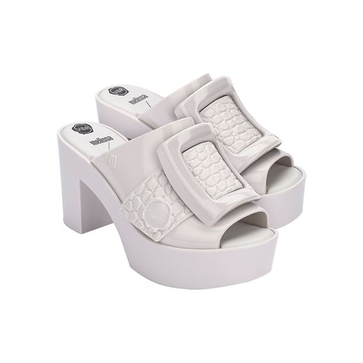 Klapki damskie Melissa bez zapięcia na platformie casualowe 