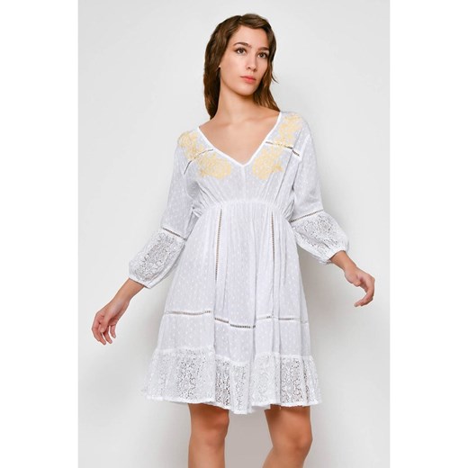 Tarifa Sukienka w kolorze białym ze sklepu Limango Polska w kategorii Sukienki - zdjęcie 173607445