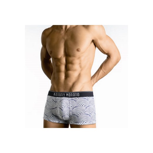 Morato Underwear - Optical print jersey boxers with logo morato-it  bawełna