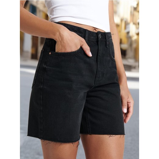 Sinsay - Szorty jeansowe - czarny ze sklepu Sinsay w kategorii Szorty - zdjęcie 173609725