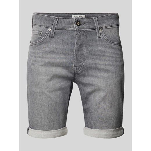 Szorty jeansowe z 5 kieszeniami model ‘RICK’ ze sklepu Peek&Cloppenburg  w kategorii Spodenki męskie - zdjęcie 173611047