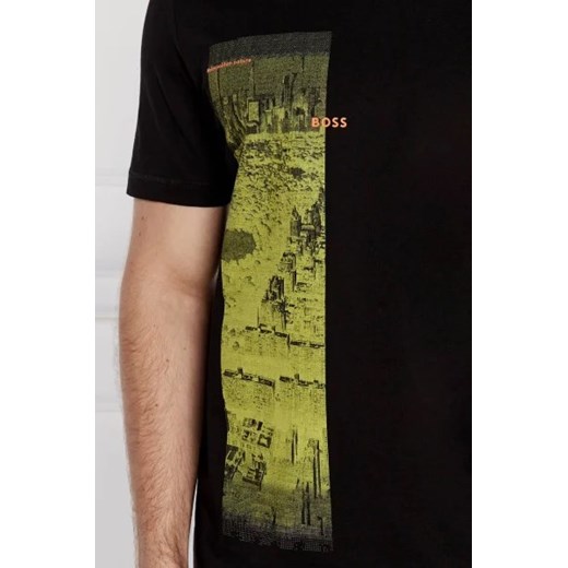T-shirt męski BOSS HUGO z bawełny