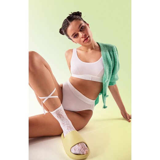 Sloggi biały top sportowy Double Comfort 10022574, Kolor biały, Rozmiar 36, Sloggi 36 okazja Intymna