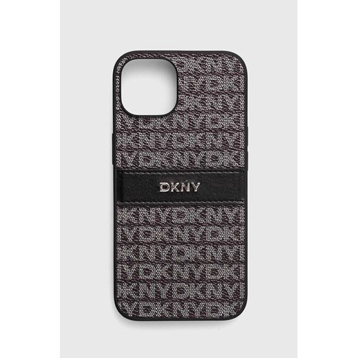 Dkny etui na telefon iPhone 14 / 15 / 13 6.1 kolor czarny DKHCP14SPRTHSLK One size ANSWEAR.com