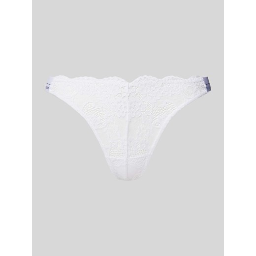 Stringi z koronkowym obszyciem model ‘JANE’ ze sklepu Peek&Cloppenburg  w kategorii Majtki damskie - zdjęcie 173618429