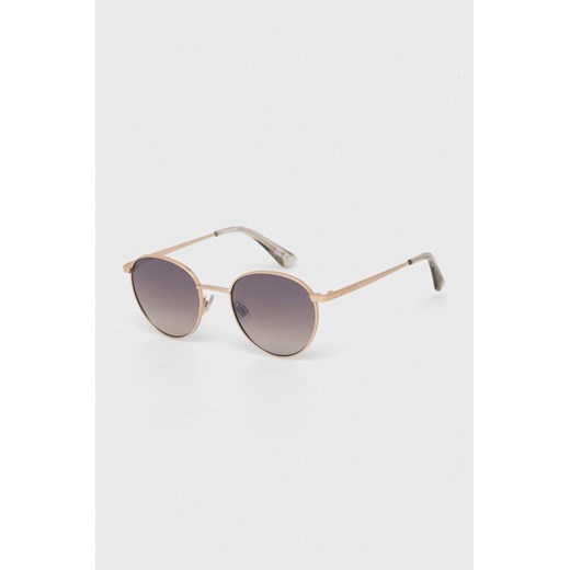 Superdry okulary przeciwsłoneczne damskie kolor złoty ze sklepu ANSWEAR.com w kategorii Okulary przeciwsłoneczne damskie - zdjęcie 173620857
