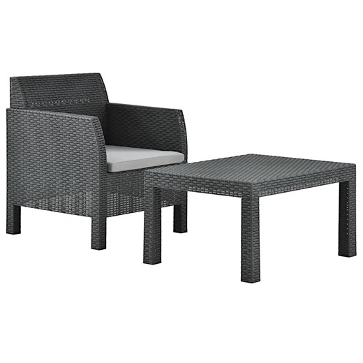 Dwuczęściowy, elegancki zestaw ogrodowy N5-D28 ze sklepu Edinos.pl w kategorii Zestawy mebli ogrodowych - zdjęcie 173621388
