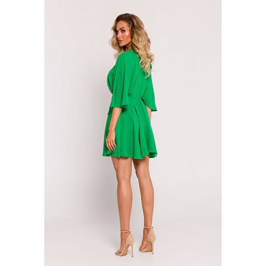 made of emotion Sukienka w kolorze zielonym M wyprzedaż Limango Polska