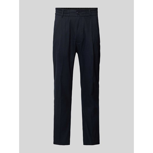 Spodnie z efektem melanżu model ‘Chasy’ ze sklepu Peek&Cloppenburg  w kategorii Spodnie męskie - zdjęcie 173629237