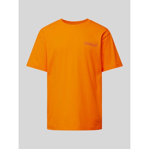 T-shirt o kroju oversized z nadrukiem z logo ze sklepu Peek&Cloppenburg  w kategorii T-shirty męskie - zdjęcie 173629265