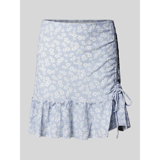 Spódnica mini z bocznym wiązaniem ze sklepu Peek&Cloppenburg  w kategorii Spódnice - zdjęcie 173629268