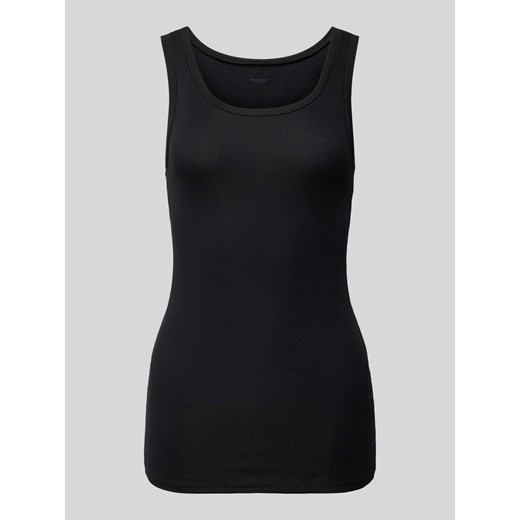 Top z drobnym prążkowaniem model ‘PURE RIB’ ze sklepu Peek&Cloppenburg  w kategorii Bluzki damskie - zdjęcie 173629498