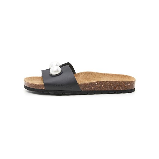 Klapki damskie Billowy czarne casual 