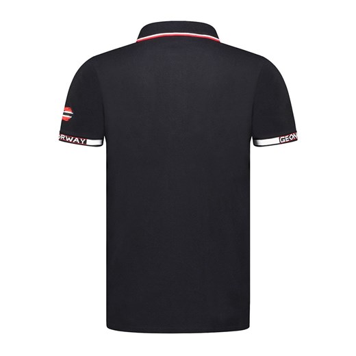 Geographical Norway Koszulka polo &quot;Kauge&quot; w kolorze czarnym Geographical Norway S Limango Polska okazja