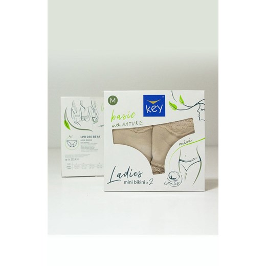 Majtki damskie Key bawełniane 