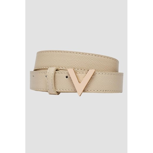 VALENTINO Beżowy pasek Divina, Rozmiar XS ze sklepu outfit.pl w kategorii Paski damskie - zdjęcie 173636305