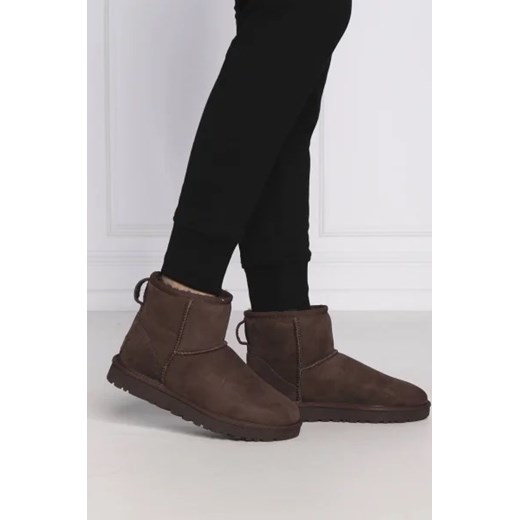 UGG Skórzane Śniegowce W Classic Mini II 40 Gomez Fashion Store