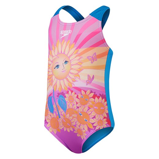 Speedo Strój kąpielowy &quot;Dig Printed&quot; ze wzorem ze sklepu Limango Polska w kategorii Stroje kąpielowe - zdjęcie 173638868