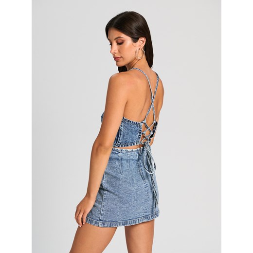 Spódnica Sinsay z bawełny 