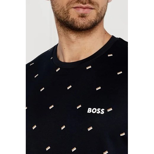 BOSS HUGO t-shirt męski w stylu młodzieżowym jesienny