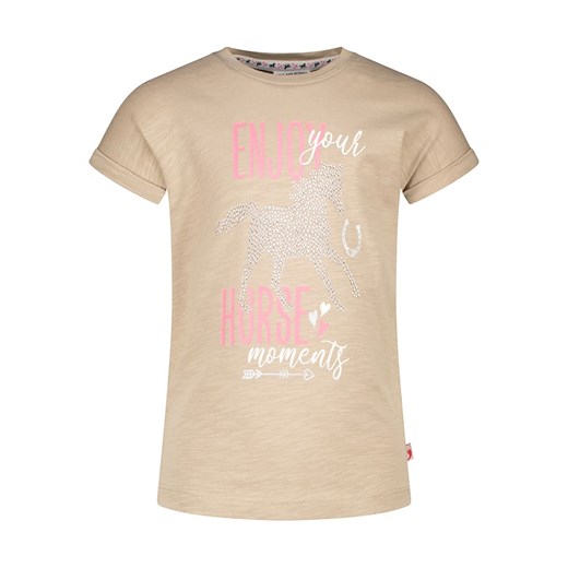 Salt and Pepper Koszulka w kolorze jasnobrązowym ze sklepu Limango Polska w kategorii Bluzki dziewczęce - zdjęcie 173648245