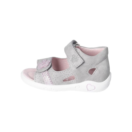 Pepino sandały dziecięce na rzepy ze skóry 