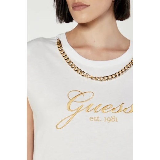 GUESS T-shirt CRYSTAL LOGO | Regular Fit Guess L Gomez Fashion Store