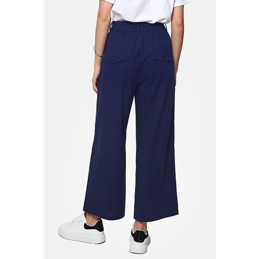 Le Jardin du Lin Lniane spodnie w kolorze niebieskim Le Jardin Du Lin 36 okazja Limango Polska