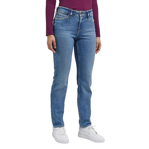Lee Dżinsy - Slim fit - w kolorze niebieskim ze sklepu Limango Polska w kategorii Jeansy damskie - zdjęcie 173652997