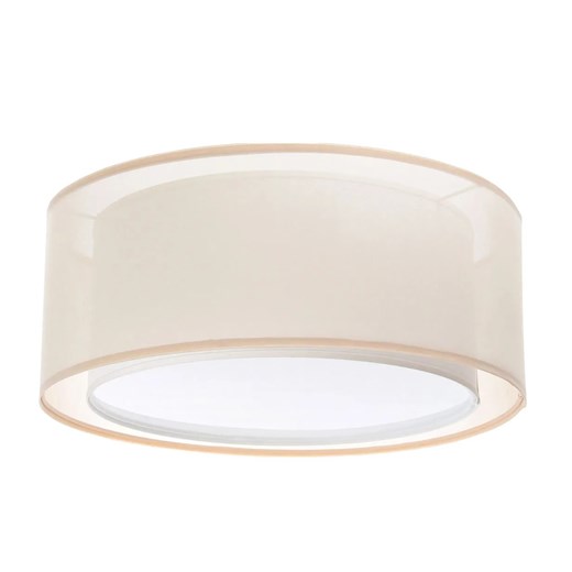 Kremowy minimalistyczny plafon sufitowy - 5X S437 S2-M68 ze sklepu Edinos.pl w kategorii Lampy sufitowe - zdjęcie 173655815