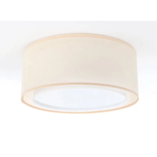 Kremowy minimalistyczny plafon sufitowy - S437-Estera Lumes One Size Edinos.pl