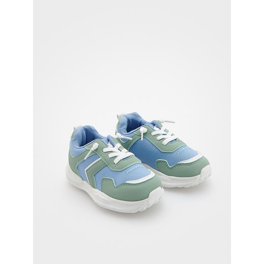 Reserved - Kolorowe sneakersy - turkusowy Reserved 20/21 Reserved