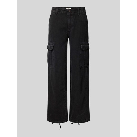 Jeansy cargo o kroju baggy fit ze szlufkami na pasek model ‘94’ ze sklepu Peek&Cloppenburg  w kategorii Jeansy damskie - zdjęcie 173660235