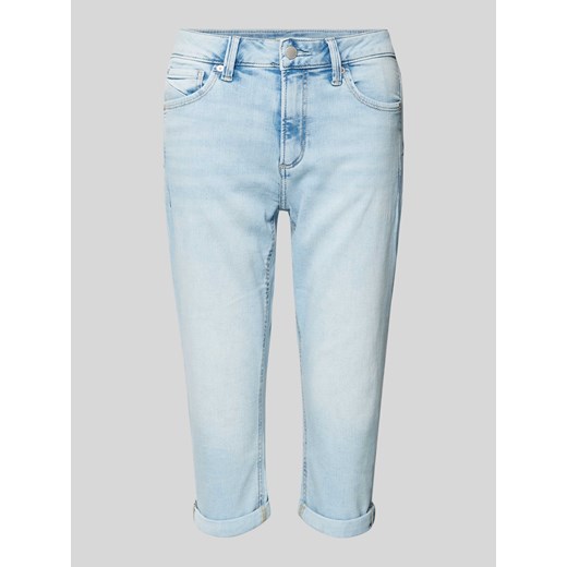Spodnie capri o kroju slim fit z 5 kieszeniami ze sklepu Peek&Cloppenburg  w kategorii Jeansy damskie - zdjęcie 173660449
