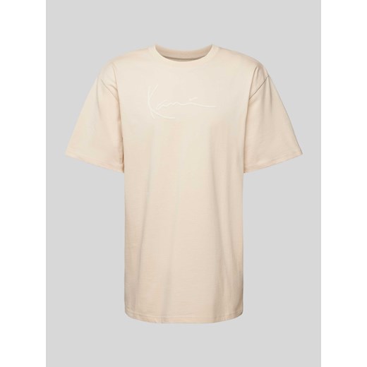 T-shirt z nadrukiem z logo ze sklepu Peek&Cloppenburg  w kategorii T-shirty męskie - zdjęcie 173660519
