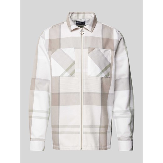 Kurtka koszulowa o kroju regular fit z zamkiem błyskawicznym model ‘ETTRICK’ ze sklepu Peek&Cloppenburg  w kategorii Koszule męskie - zdjęcie 173660688