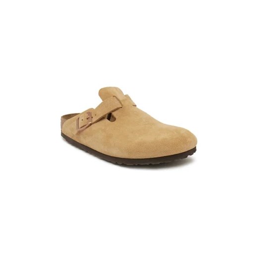 Birkenstock Mule Boston VL Latte ze sklepu Gomez Fashion Store w kategorii Klapki damskie - zdjęcie 173660719