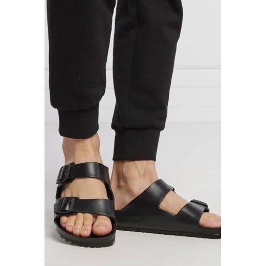 Klapki męskie BIRKENSTOCK z tworzywa sztucznego bez zapięcia