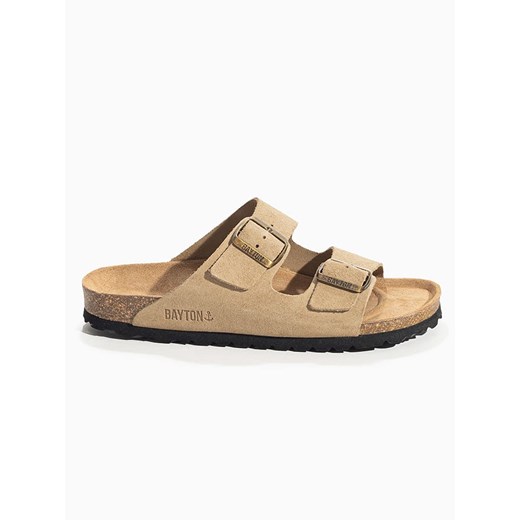 Klapki damskie BAYTON płaskie 