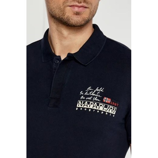 Napapijri Polo E-COLVILLE | Regular Fit Napapijri XL promocja Gomez Fashion Store