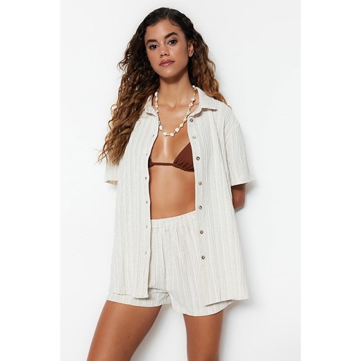 trendyol 2-częściowy zestaw w kolorze kremowym Trendyol L promocyjna cena Limango Polska