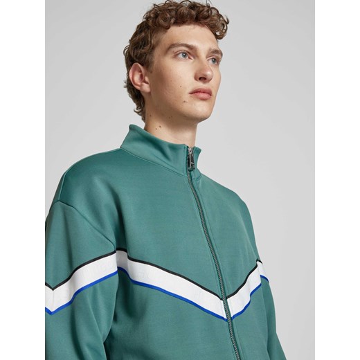 Bluza rozpinana z detalem z logo model ‘Napones’ Hugo Blue XXL Peek&Cloppenburg