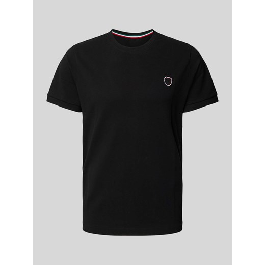 T-shirt z detalem z logo model ‘TARIUS’ ze sklepu Peek&Cloppenburg  w kategorii T-shirty męskie - zdjęcie 173671779
