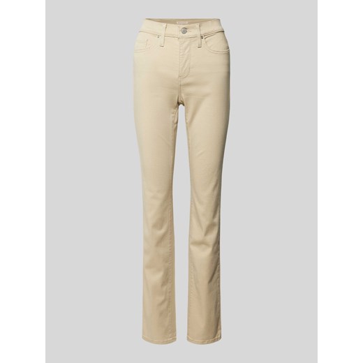 Jeansy o kroju shaping straight fit z 5 kieszeniami ze sklepu Peek&Cloppenburg  w kategorii Jeansy damskie - zdjęcie 173671809