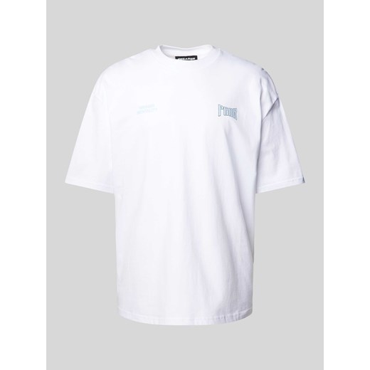 T-shirt o kroju oversized z nadrukiem z logo model ‘ALLEN’ ze sklepu Peek&Cloppenburg  w kategorii T-shirty męskie - zdjęcie 173672005