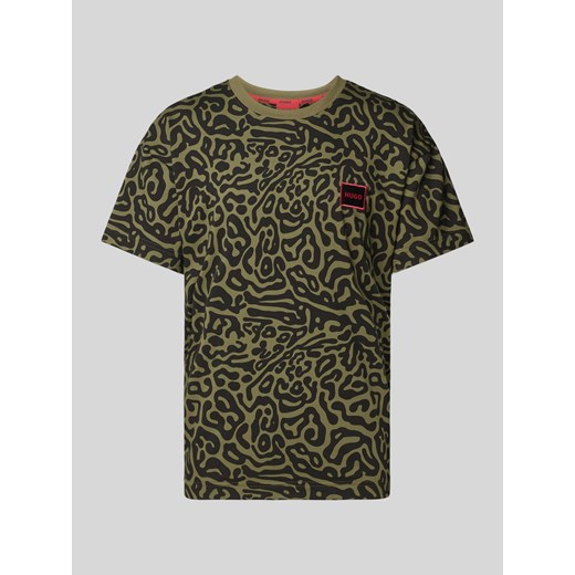 T-shirt z naszywką z logo model ‘Pufferfish’ ze sklepu Peek&Cloppenburg  w kategorii T-shirty męskie - zdjęcie 173672249