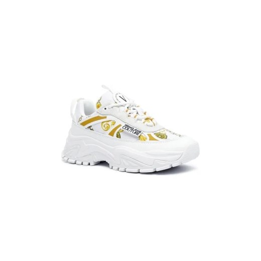 Versace Jeans Couture Sneakersy | z dodatkiem skóry 39 Gomez Fashion Store