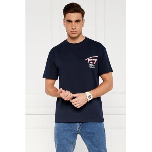 T-shirt męski Tommy Jeans z krótkim rękawem 